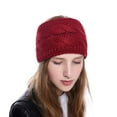 thumbnail image 4 of SPRING PARK Knitted Headbands Winter Headband Ear Warm Head Wraps Headwear for Women Girls, 4 of 4