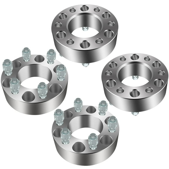ECCPP 4x 6x135mm 50mm Wheel Spacers 6 Lug 2" 6x135 to 6x135 87.1mm 14x2.0 Studs Wheel Spacer Fits for Ford Expedition for Ford for F150 for Lincoln Mark LT for Lincoln Navigator