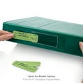 thumbnail image 5 of Carstens - Lime Patient / Doctor Preprinted ID Cards for 1.5 – 4” Ring Binder Spines - Pack of 100 (1658-12) - Ideal Medical Record Labels for 3 Ring Binders, 5 of 5