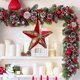 thumbnail image 4 of Decoraciones de Navidad Rojas Decoración de Navidad Colgante de Tela Suave en Rojo, 4 of 6