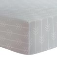 thumbnail image 1 of Kushies Drap Housse Flanelle Playpen - une Direction Gris, 1 of 2