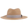 thumbnail image 1 of KAKOWELY Sombrero de playa para mujer, sombrero de paja de ala ancha, sombrero de playa para el sol, sombrero de verano para mujer, 1 of 5