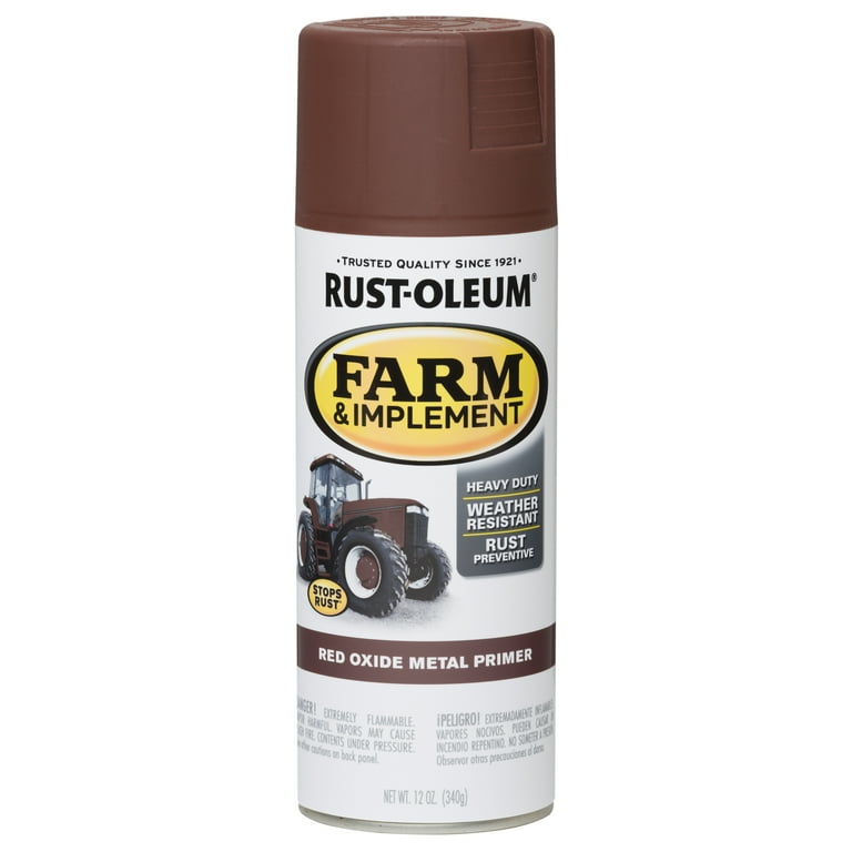 Pack, Red Oxide Metal, Rust-Oleum Flat Specialty Farm and