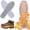 White B, variant on Giunmcul Self-Heating Insoles for Men and Women Promote Circulation Non-Electric Long-Lasting Warmth Comfort Shoe Inserts