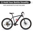 thumbnail image 5 of Unique Bargains Bike Bottle Cage Rack Iron Bicycle Drinks Holder for MTB Road Cycling Red, 5 of 7