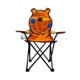 thumbnail image 1 of Silla Plegable Reforzada Para Camping Con Funda De Transporte Y Diseño Infantil De Pato, 1 of 6