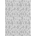 thumbnail image 1 of Ahgly Company Machine Washable Indoor Rectangle Transitional White Smoke Area Rugs, 7' x 10', 1 of 7