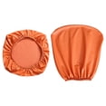 thumbnail image 1 of Funda para silla de oficina, funda para sillón, protector para silla giratoria, color liso, elástica Arancia, 1 of 7