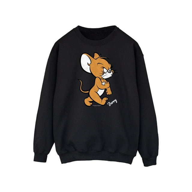 Tom and Jerry Chandail en Molleton en Coton Souris en Colère pour Hommes