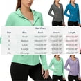 thumbnail image 3 of Women's Hooded Lightweight Full-Zip Sun Jacket - UPF 50+ Long Sleeve Athletic Hoodie, Outdoor Running & Hiking Windbreaker Light Blue XL, 3 of 6
