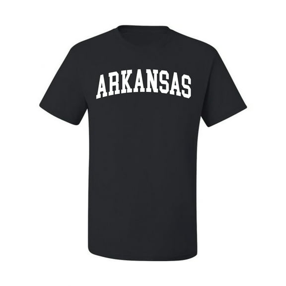 Wild Bobby State of Arkansas College Style Men Tee