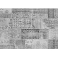 thumbnail image 1 of Ahgly Company Indoor Rectangle Patchwork Gray Transitional Area Rugs, 4' x 6', 1 of 1