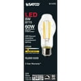 thumbnail image 2 of Satco 8W BT15 LED Clear Medium base 2700K 800 Lumens 360 deg Beam Spread 120v, 2 of 3