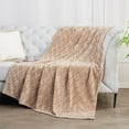 Exclusivo Mezcla Large Soft Throw Blanket for Couch, 50x70 Inches