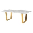 thumbnail image 1 of FAUX MARBLE RECTANGLE TABLE 65", 1 of 3
