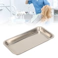 thumbnail image 4 of Bandeja dental de acero inoxidable bandeja de almacenamiento práctica portátil rectangular para uñas postizas para instrumentos dentales ANGGREK Otros, 4 of 8