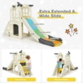 thumbnail image 6 of Infans Outdoor Play house and Slide Set for Kids w/ 7 PCS Toy Set & Waterproof Cover, 6 of 7
