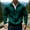 Mint Green, variant on Mens Fleece Jacket Full Zip Up Lightweight Jackets Casual Fall Winter Warm Coat with Pockets for Home Office Hiking