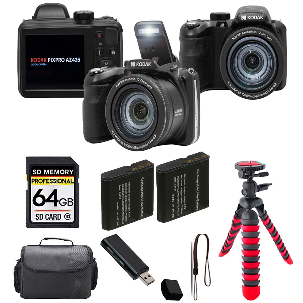 KODAK PIXPRO AZ528 Astro Zoom Digital Camera - 16MP 52X Wi-Fi