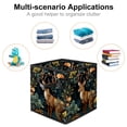 thumbnail image 2 of Deer Foldable Storage Basket with Handle, 10.8"x10.5"x10.6", Large Capacity Organizer Bin - Toy Box, 2 of 6