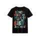 thumbnail image 1 of GOURD DOLL Boys' Summer Casual Crew Neck T-Shirt, "JESUS LOVES ME" Alphabet Print, Cotton, Short Sleeve, Asymmetrical Hem, Regular Fit, Knit Fabric, Regular Length - Weekend Casual Top, 1 of 5