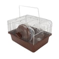 thumbnail image 3 of Hamster Cage, Running Wheel Design Breathable Odorless Travel Hamster House  For Guinea Pig For Rabbits, 3 of 8