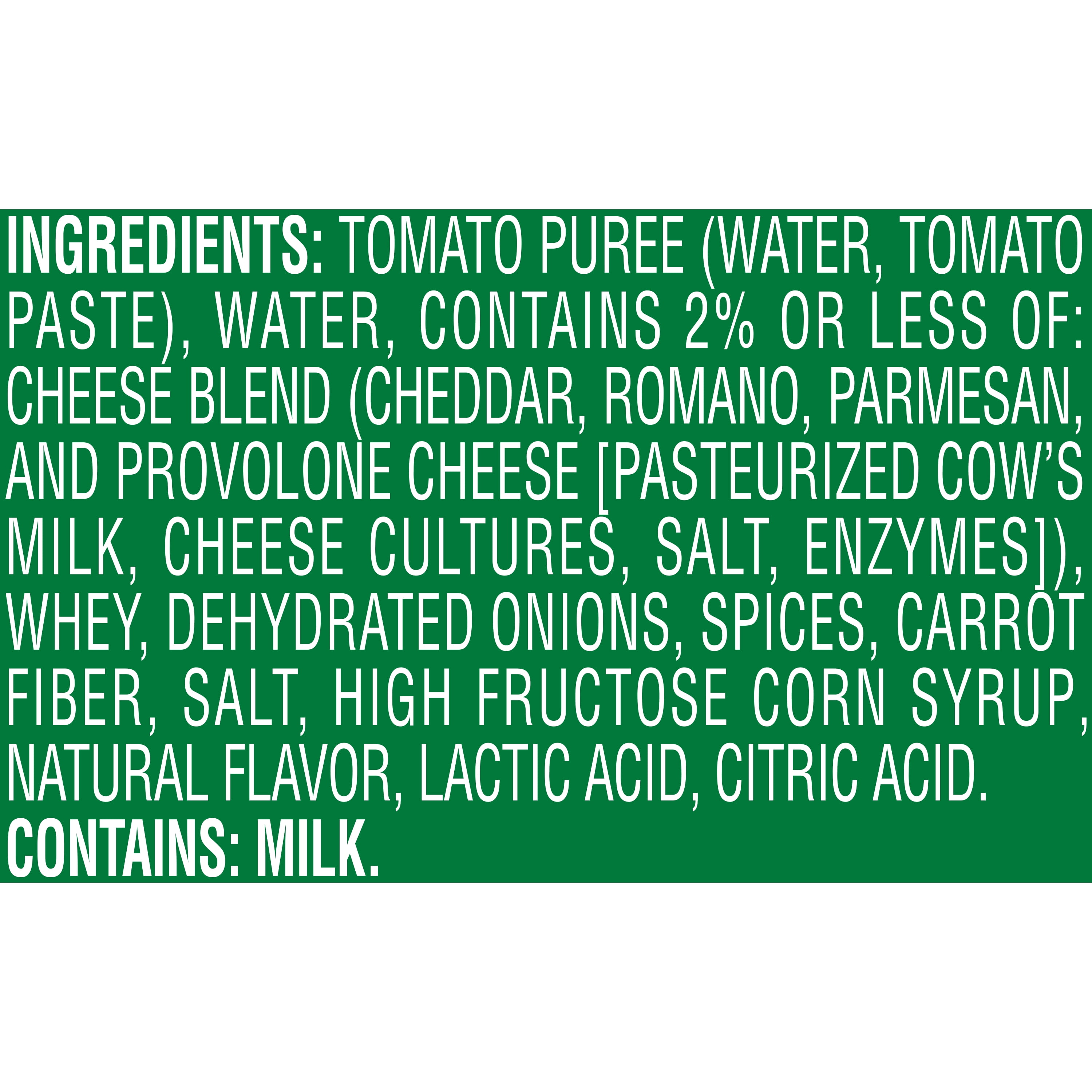 Del Monte, Four Cheese Pasta Sauce, 24 oz, Shelf Stable, Aluminum Can
