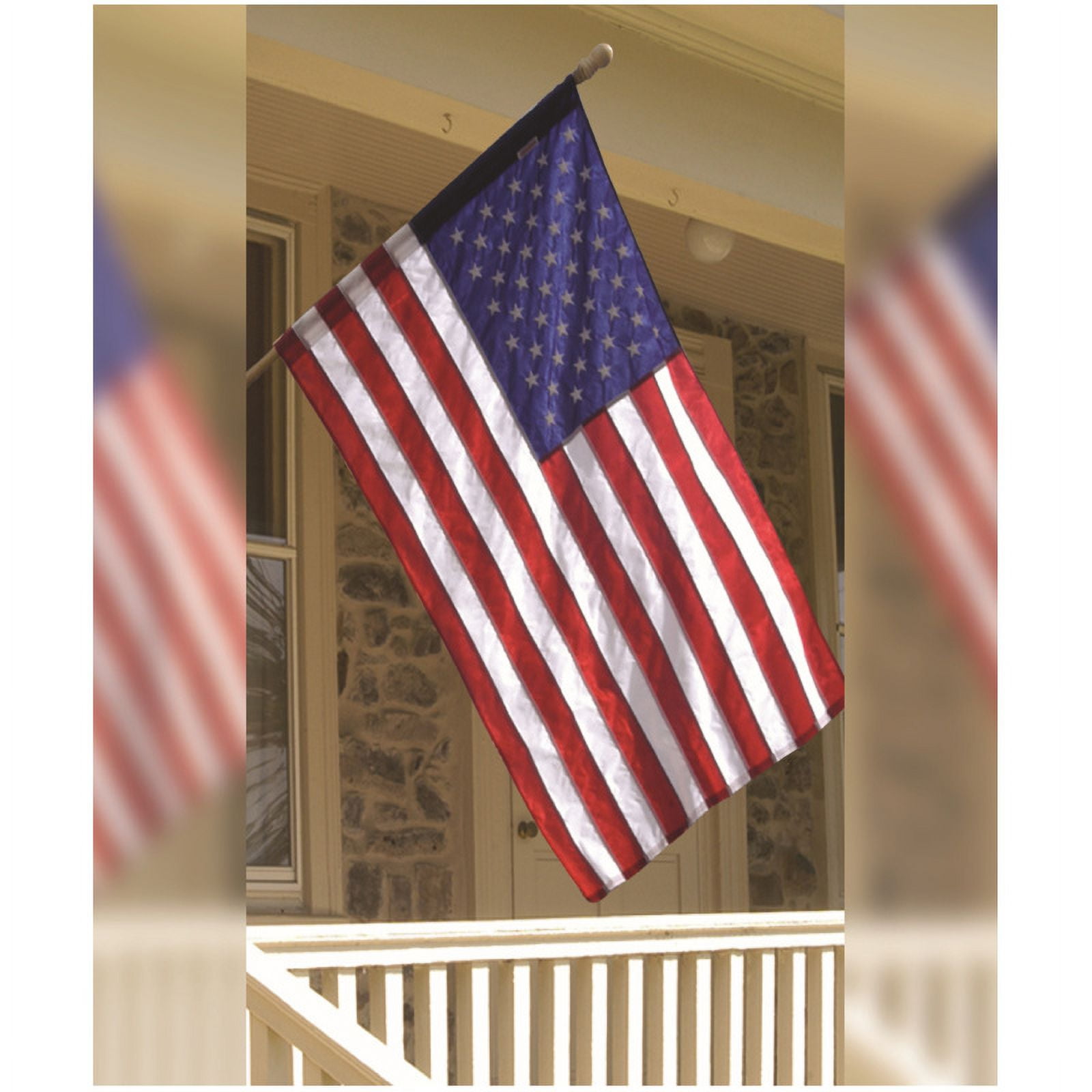 Valley Forge AA99050 Flag Set n 2.5 ft. H X 4 ft. W Multicolored