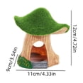 thumbnail image 3 of Decoraciones artificiales de resina de musgo para acuarios: adornos para peceras con cuevas para que los camarones y peces pequeños se escondan, paisaje subacuático que no requiere mantenimiento., 3 of 6