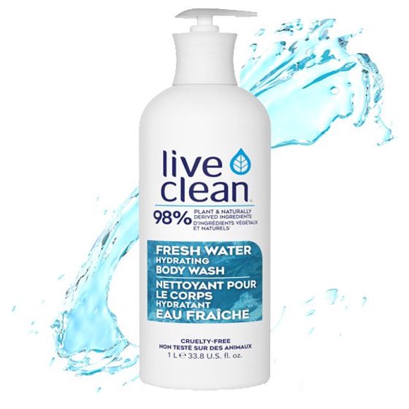 Live Clean Fresh Water Hydrating Body Wash