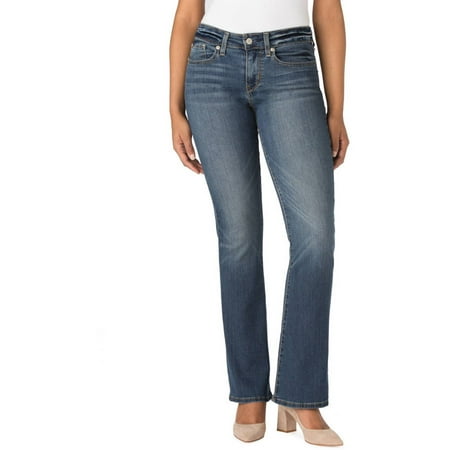 Signature by Levi Strauss & Co. Women's Modern Boot Cut Jeans - Walmart.com