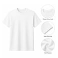 thumbnail image 5 of Women's Fall Pumpkin Ghost Graphic T-Shirt, Seasonal Casual Short Sleeve Tee, 5 of 6