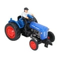 thumbnail image 2 of Kids Farm Vehicle Toys, Develop Communication Skill Plastic Highly Simulation Farm Tractor Toy  For Home Play Blue, 2 of 8