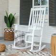 thumbnail image 3 of Cambridge Casual  Alston Outdoor Rocking Chair White/With Cushion, 3 of 5