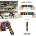 thumbnail image 7 of Yuyamidu Sunflower Car Seat Cover Full Set 12pcs Leopard Print Front Seat Cover Steering Wheel Cover Seatbelt Pads Armrest Cover Trash Can Air Vent Holder Rearview Mirror Cover Coasters Keychain, 7 of 7