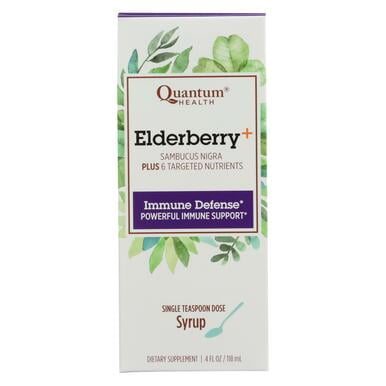 Elderberry C Syrup Quantum 4 oz Liquid