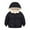Black, variant on Coerni Kids Down Jacket With Removable Hood, Toddlers Girls Boys Jackets Lightweight Windproof Packable Hooded Down Coat