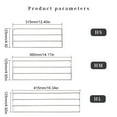 thumbnail image 4 of Grille de Barbecue en Acier Inoxydable Grille en H Grille de Barbecue pour Cuisson Extérieure Support de Grille Accessoires de Gril Adaptés au Camping sur Grille, 4 of 8
