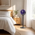 thumbnail image 5 of Byndra Adjustable Height Air Circulation Fan, Rechargeable Desk Floor Standing Turbine Fan with 3 Modes, Quiet Cooling Fan for Indoor Rooms, Closet Shelf and Daily Organization, 5 of 8