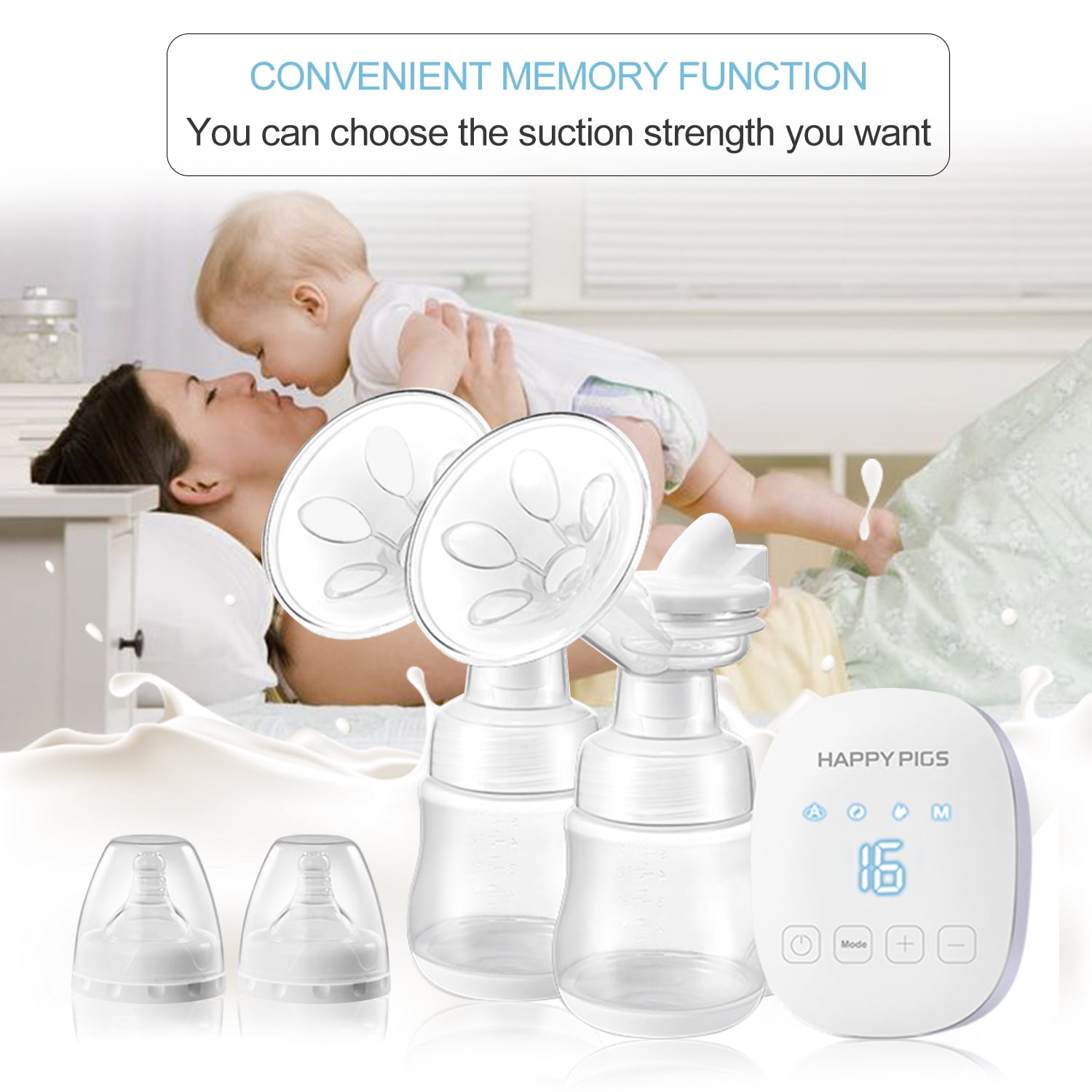 portable breast pump