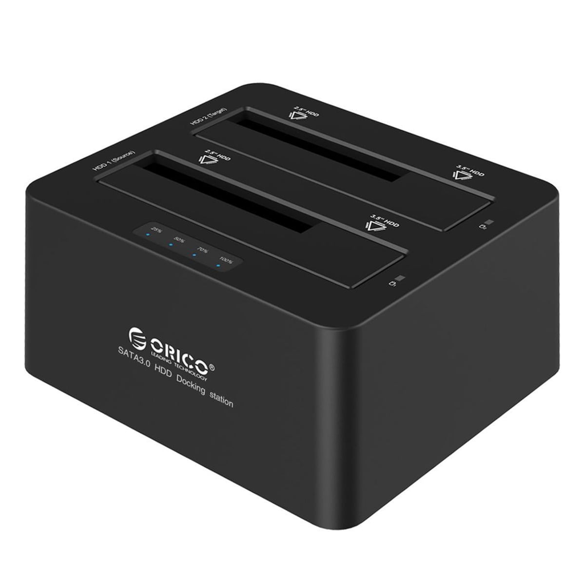 Inateck USB 3.0 Dual Bay Hard Drive Docking Station With Offline Clone Function 
