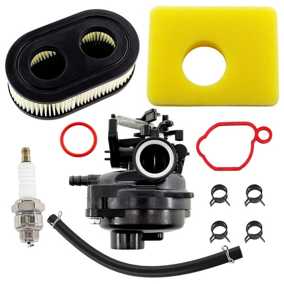 Carburetor for Yard Machines 21 675 EXI P702 625EX 675EX 163cc Lawn Mower 799584 Carb Air Filter Fuel Line Spark Plug