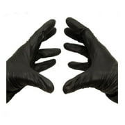 400 Pieces Black Nitrile Gloves, Powder-Free, (Latex Free) 4 Mil Size: Medium