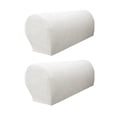 thumbnail image 2 of 2 uds funda de sofá fundas de sillón protectoras elásticas para muebles para Blanco Zulema Fundas Sillones, 2 of 7