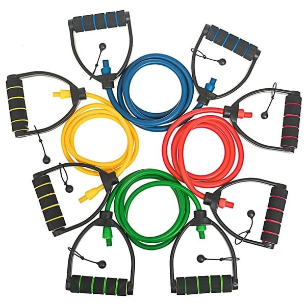Professional Grade Individual Resistance Bands Adjustable 150 cm 59 Inches Long with Premium Comfort D Handles Walmart
