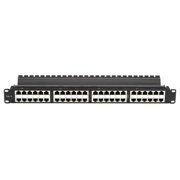48port Cat6 Shielded Feed-through Patch Panel
