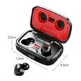 thumbnail image 2 of YiLBX Bluetooth 5.2 Wireless Earbuds with Charging Case IPX5 Waterproof Stereo Headphones in Ear Built in Mic Headset Premium Sound with Deep Bass for Sports, 2 of 12