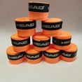 thumbnail image 1 of Professional Sticky Overgrips Anti Slip Original Tennis Rackets Hand Grips Padel Glue Badminton Squash Training Sweatband sticky orange, 1 of 5