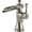 Polished Nickel, variant on Delta Cassidy Single Handle Channel Spout Bathroom Faucet with Metal Drain Assembly in Venetian Bronze 598LF-RBMPU