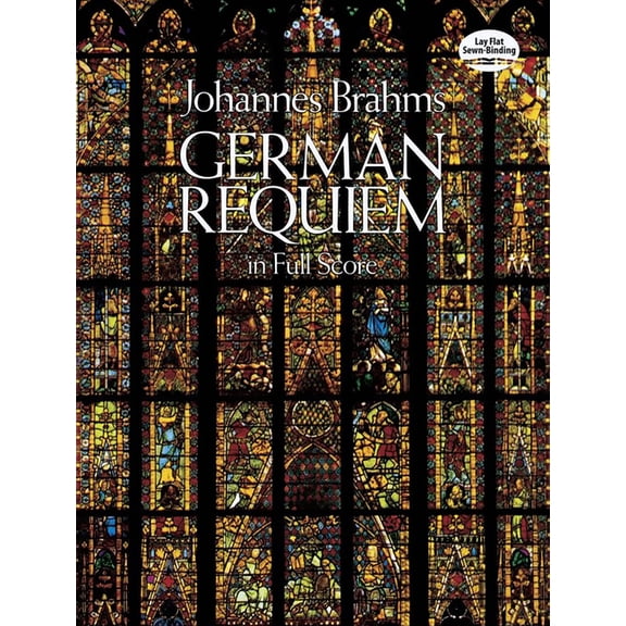 Dover Choral Music Scores German Requiem in Full Score, (Paperback)